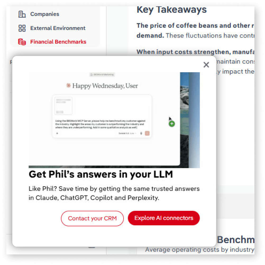 Example Screens of AI connectors project